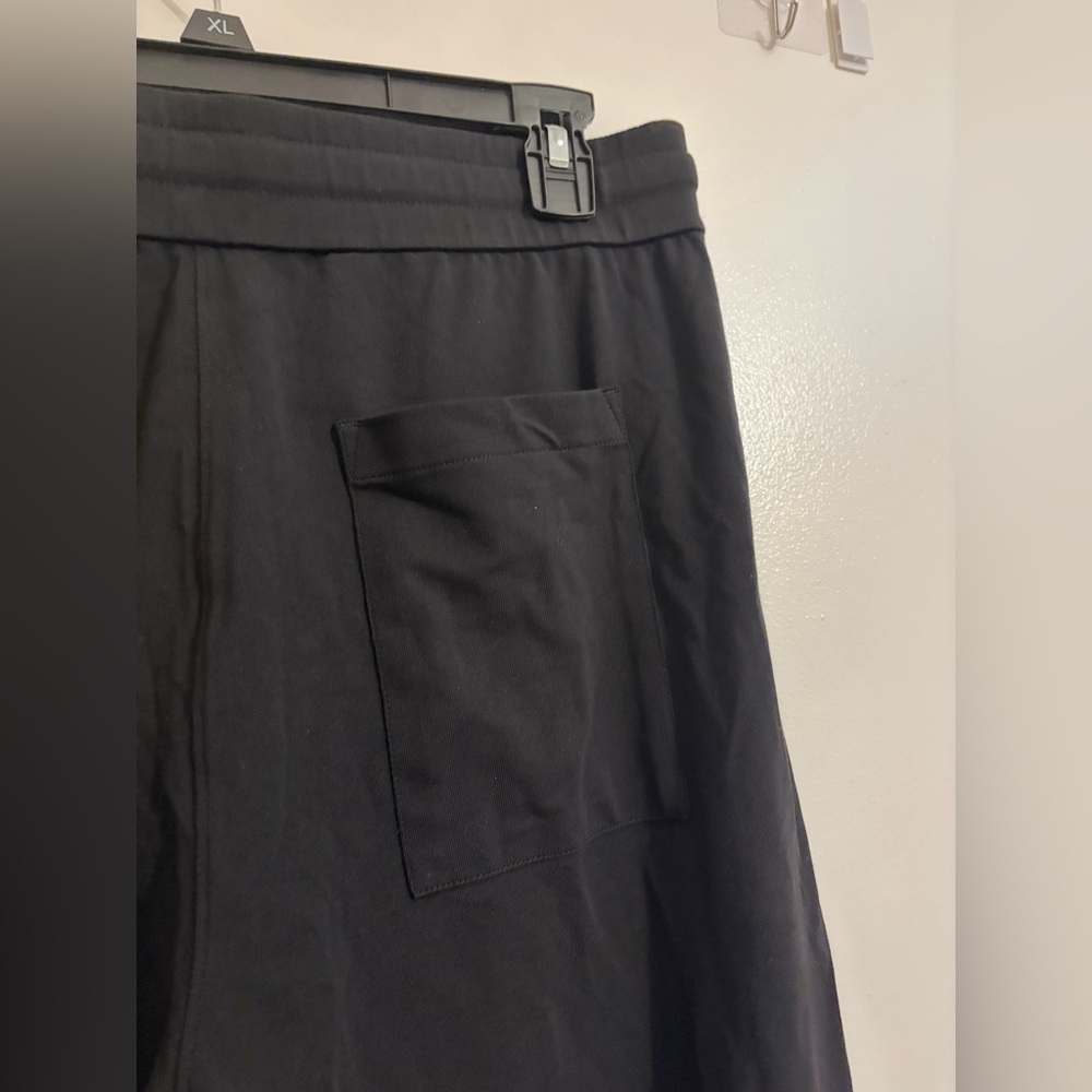 Eileen Fisher Black Drawstring Cargo Joggers - Picture 8 of 8